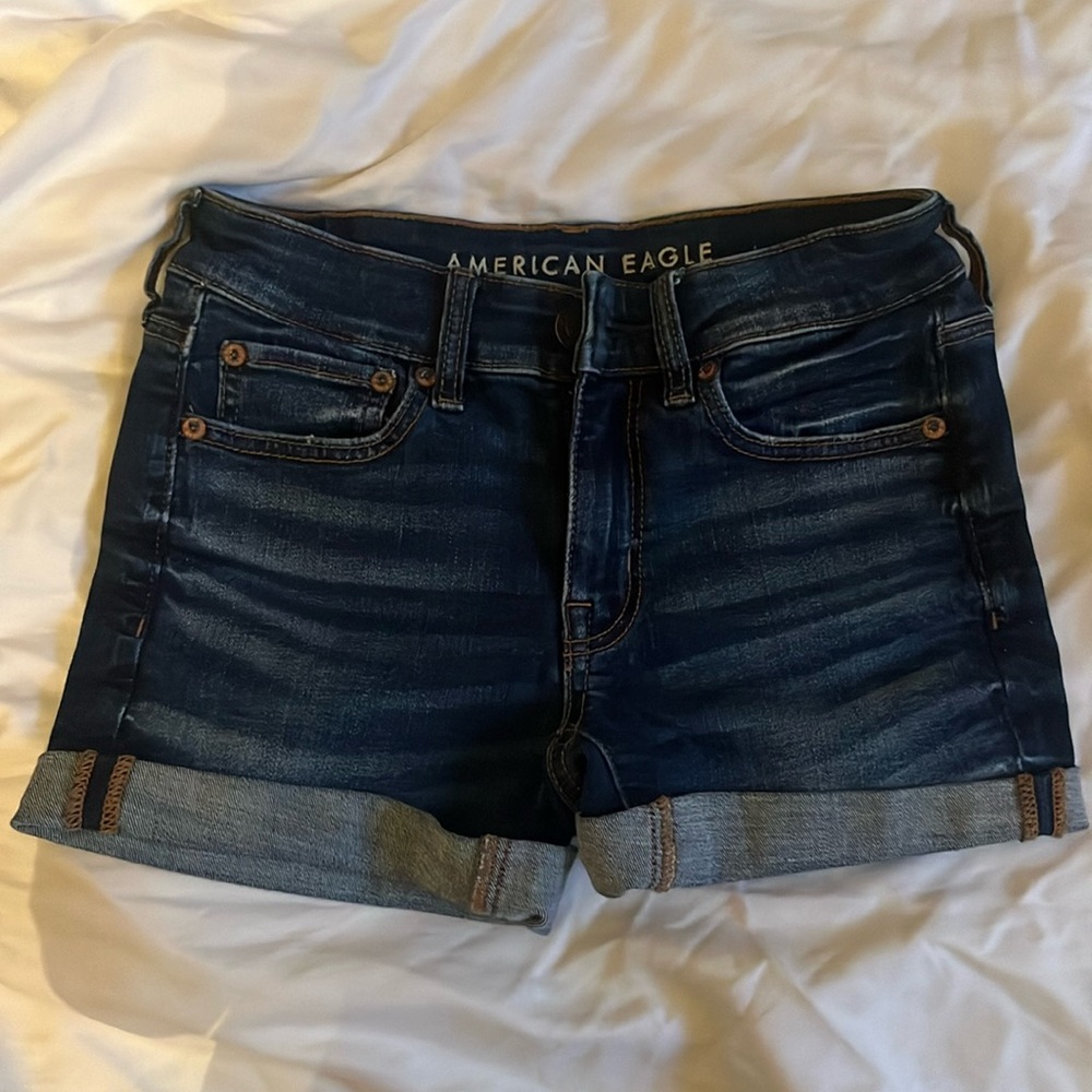 American eagle denim shorts